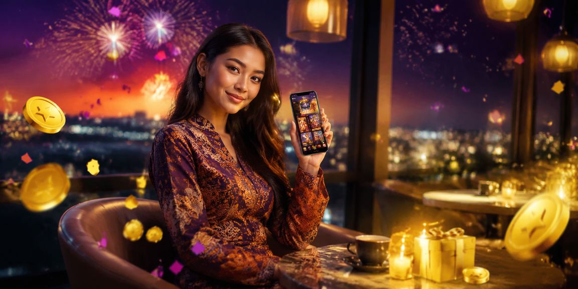 Antara muka kasino mudah alih di kl33 dengan motif batik Malaysia